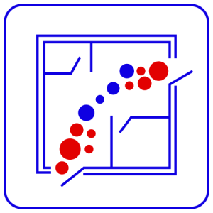 TRASSIR Heat Map on Map_0